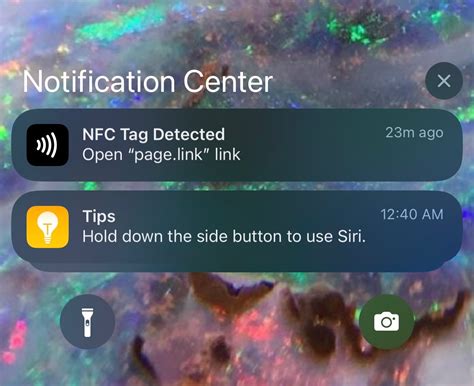 nfc tag notification|nfc tag detected iphone.